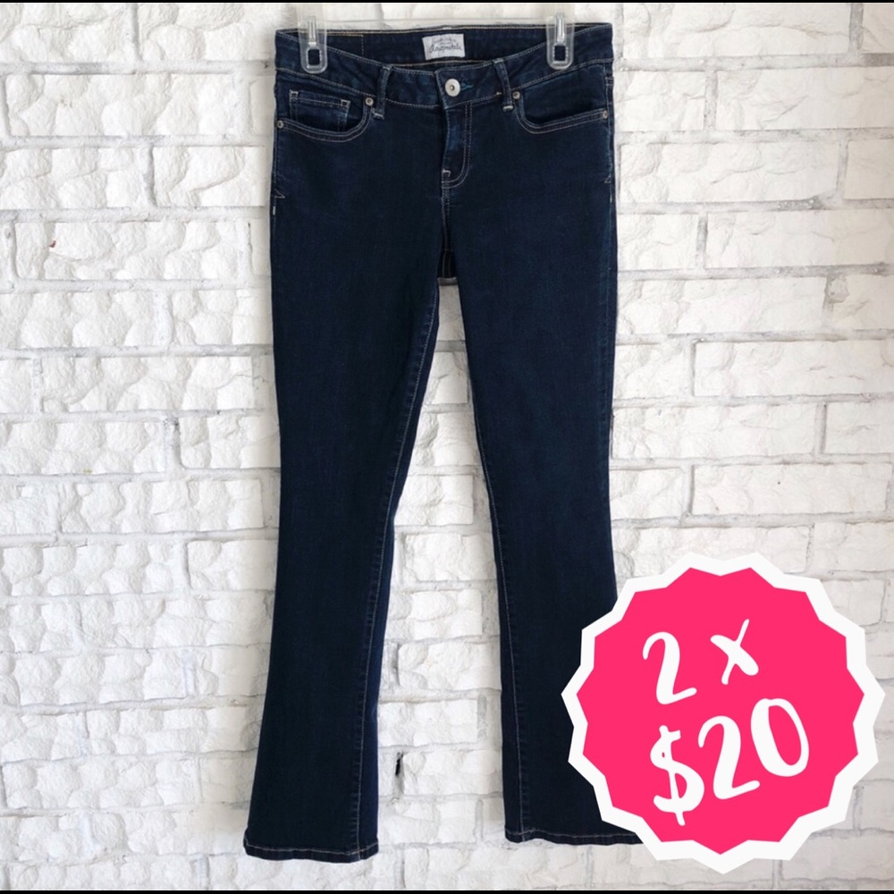 (2x$20) 🌀Aeropostale Skinny Boot Jeans-Size 7/8🌀